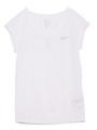 【NIKE】AS DF COOL BREEZE SHORT SLEEVE/WHT