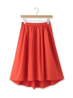 コットンフレアスカート/ネイビー(093)