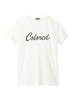 スムースロゴTシャツ/ホワイト(001)