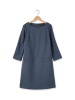 ポケットフラップワンピース/ネイビー(093)