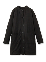 JET JohnEshaya バック斜めボタンデザインカーデ/ブラック(019)