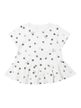 S/S TUNIC STAR PRINT(4T〜7T)  /WHITE