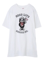 【X-girl×ODDJOB】ODDJOB BEAR S/S MENS TEE/ネイビー