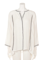 【anap mimpi】刺繍デザイントップス/WH