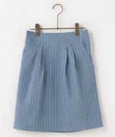 ストライプタイトスカート