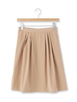 タックフレアスカート/ベージュ(052)