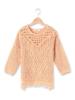 フリンジニットプルオーバー/マスタード(033)