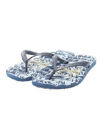 【AZUL by moussy】ボタニカル柄ビーチサンダル/NVY