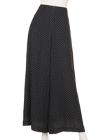 【ＧＲＥＥＤ】ＰＩＮ　ＤＯＴ　Ｗｉｄｅ　Ｐａｎｔｓ/BLACK