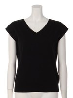 Ｖノースリゆるニット/ライトグレー