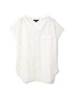 テンセルスキッパーブラウス/ホワイト(030)