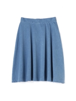 デニムフレアスカート【まもなく販売終了！〜9/11（日）23:59まで】/ネイビー(120)