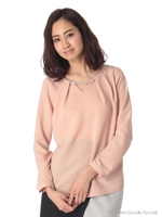 プルオーバーブラウス/オフホワイト