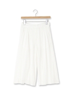 レースガウチョパンツ/ホワイト系(002)