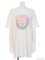 CANDY BEAR TEE ONE-PIECE/LIGHT BLUE