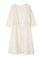 LACE LONG BLOUSE/ホワイト(030)