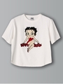 SS Betty Boop Tシャツ/オフホワイト