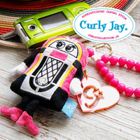 マスコットストラップ［ジュークボックスガール］