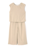 BACK SPLIT BOW COMBISUITS/ベージュ(040)