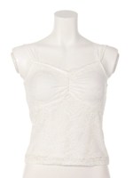 【DUO】 レースビスチェ/ブラック