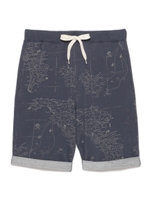 【GELATO PIQUE HOMME】MAPスウェットショートパンツ/NVY