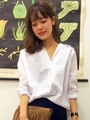 スキッパータックビッグシャツ/ベージュ