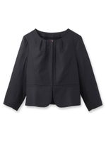 ブッチャーノーカラージャケット/ネイビー(093)