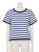 ボーダーマリンプルオーバー/ブルー