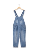 ライトオンスデニムサロペット/ライトブルー(091)