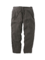 Violet Buffalo Wallowsリネンオックスドロストパンツ/チャコールグレー(014)