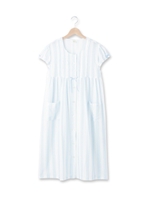 narue(ナルエー) Wガーゼ エアリーストライプワンピナイティ/ベビーピンク(171)