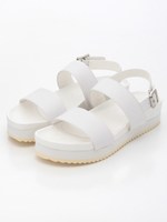 【Shelly island】コンフォートサンダル/ホワイト