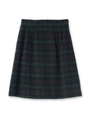 ウールモッサチェックスカート/ワインレッド(263)
