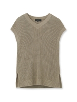 サイドスリットニットプルオーバー/オフホワイト(003)