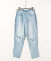 ダメージデニムパンツ