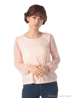 バックリボンプルオーバー/Lavender