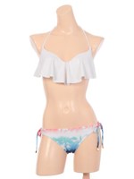 【BeachQueen】グラデーションパーム/ホワイト