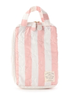 キルティングストライプおむつポーチ/MNT