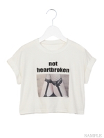 フェティッシュプリントTシャツ/ホワイト