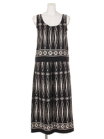 【chille anap】ネイティブ柄 SET UP/BK