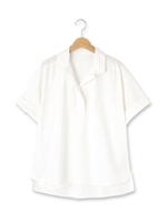 タイプライターコットンBIGシャツ/オフホワイト(003)