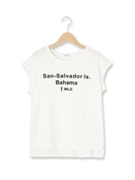 フレンチスリーブロゴプルオーバー/ホワイト系(002)