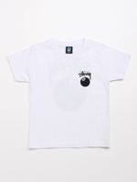 Kids 8 Ball Stamp Tee/Light Blue