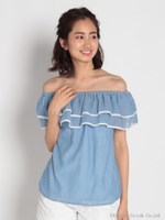 ティアードフリルBL 2/Rピンク