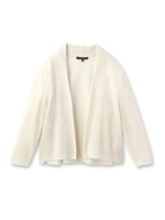 ラメ混トッパーカーディガン/ライトブルー(091)