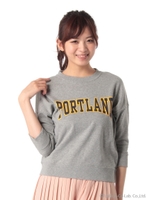 Champion H004 ロゴスウェット/グレー