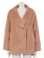 【Auntie Rosa】ブックカラーショールコート/BEG