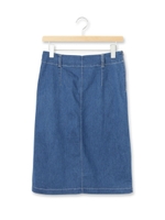 デニムタイトスカート/ネイビー(093)