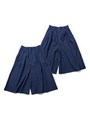 PLEATED GAUCHO PANTS/ネイビー