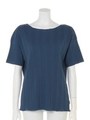 【BED&BREAKFAST】COTTON MODAL Boat neck/NAVY